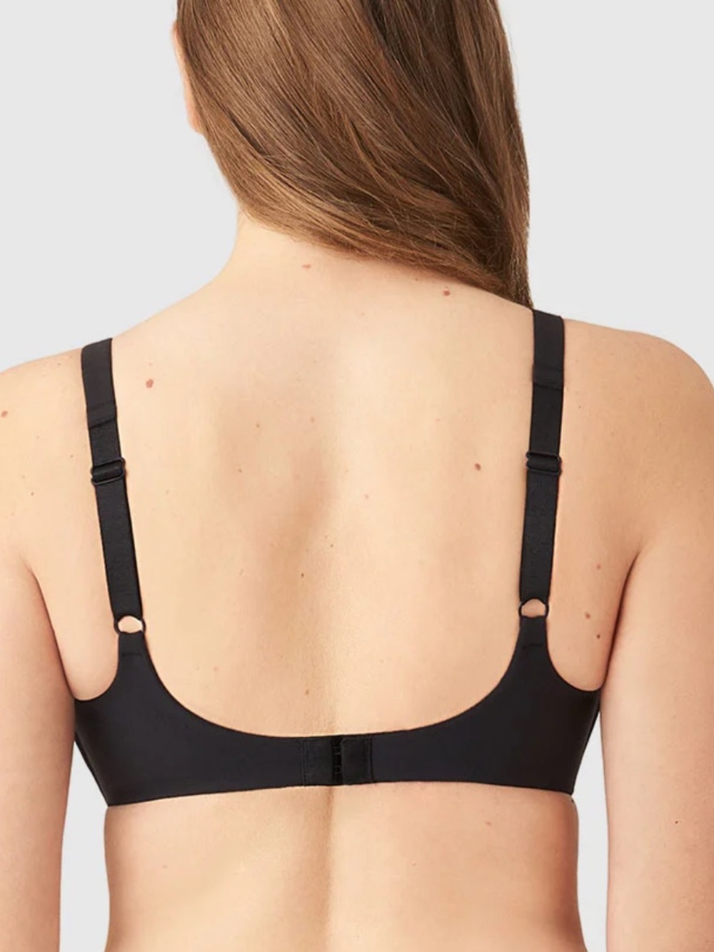 Wacoal How Perfect Wire Free T-Shirt Bra Size 38C Black - Picture 4 of 16